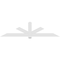 Ekena Millwork Kennewick Architectural Grade PVC Gable Bracket, 108"W x 27"H x 2"D x 6"F, 6/12 Pitch GBP108X27X0206KEN00 - alternate 2